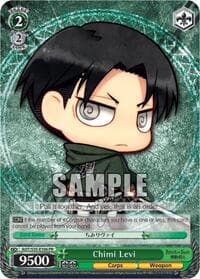 Chimi Levi - Attack on Titan - Weiss Schwarz card
