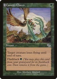Canopy Claws - Judgment - Magic: The Gathering card