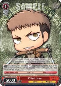 Chimi Jean - Attack on Titan - Weiss Schwarz card