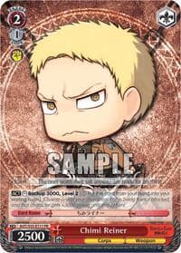 Chimi Reiner - Attack on Titan - Weiss Schwarz card