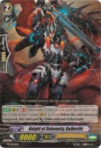 Knight of Solemnity, Balberith - Promo Cards - Cardfight Vanguard card