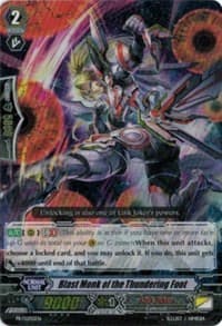 Blast Monk of the Thundering Foot - Promo Cards - Cardfight Vanguard card