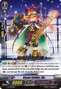 Steam Soldier, Alu - Promo Cards - Cardfight Vanguard card