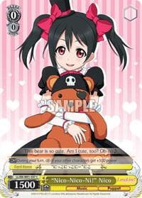 "Nico-Nico-Ni!" Nico - Love Live! DX - Weiss Schwarz card