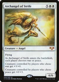 Archangel of Strife - From the Vault: Angels - Magic: The Gathering card