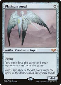 Platinum Angel - From the Vault: Angels - Magic: The Gathering card
