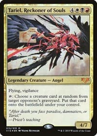 Tariel, Reckoner of Souls - From the Vault: Angels - Magic: The Gathering card