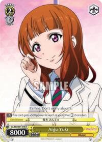 Anju Yuki - Love Live! DX - Weiss Schwarz card