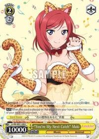 "You're My Next Catch" Maki - Love Live! DX - Weiss Schwarz card