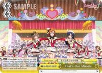 That's Our Miracle - Love Live! DX - Weiss Schwarz card