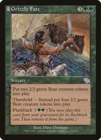 Grizzly Fate - Judgment - Magic: The Gathering card