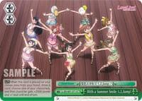 With a Summer Smile 1,2,Jump! - Love Live! DX - Weiss Schwarz card