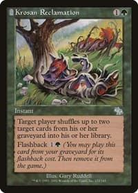 Krosan Reclamation - Judgment - Magic: The Gathering card