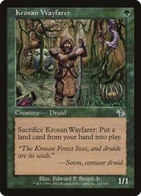 Krosan Wayfarer - Judgment - Magic: The Gathering card