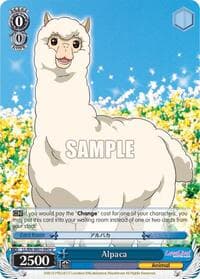 Alpaca - Love Live! DX - Weiss Schwarz card