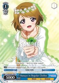 Hanayo in Regular Clothes - Love Live! DX - Weiss Schwarz card