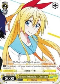Love Triangle? Chitoge - NISEKOI -False Love- - Weiss Schwarz card