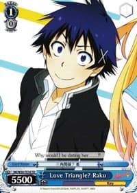 Love Triangle? Raku - NISEKOI -False Love- - Weiss Schwarz card