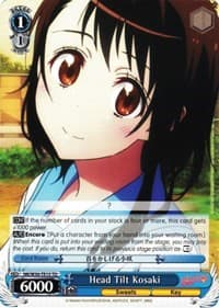 Heat Tilt Kosaki - NISEKOI -False Love- - Weiss Schwarz card