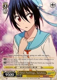 First Feelings, Seishiro - NISEKOI -False Love- - Weiss Schwarz card