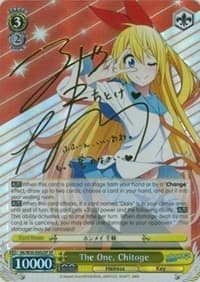 The One, Chitoge (SP) - NISEKOI -False Love- - Weiss Schwarz card