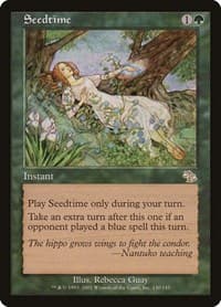 Seedtime - Judgment - Magic: The Gathering card