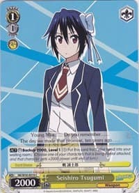 Seishiro Tsugumi - NISEKOI -False Love- - Weiss Schwarz card