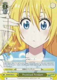 Promised Pendant - NISEKOI -False Love- - Weiss Schwarz card
