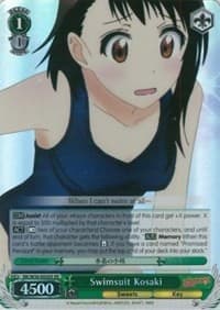 Swimsuit Kosaki (SR) - NISEKOI -False Love- - Weiss Schwarz card