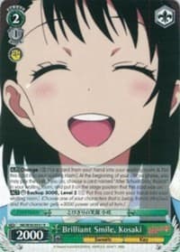 Brilliant Smile, Kosaki - NISEKOI -False Love- - Weiss Schwarz card