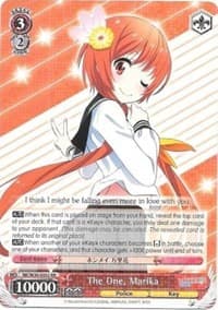The One, Marika - NISEKOI -False Love- - Weiss Schwarz card