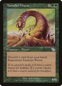 Tunneler Wurm - Judgment - Magic: The Gathering card