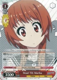 Head Tilt Marika - NISEKOI -False Love- - Weiss Schwarz card
