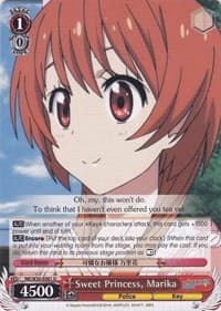 Sweet Princess, Marika - NISEKOI -False Love- - Weiss Schwarz card