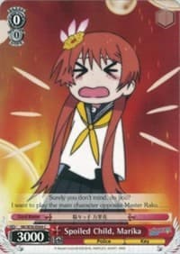 Spoiled Child, Marika - NISEKOI -False Love- - Weiss Schwarz card