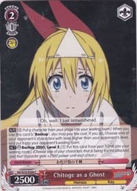 Chitoge as a Ghost - NISEKOI -False Love- - Weiss Schwarz card