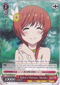 Raku's Fiancee, Marika - NISEKOI -False Love- - Weiss Schwarz card