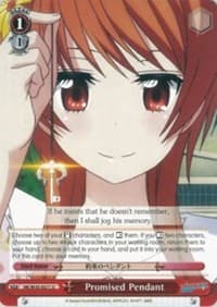 Promised Pendant - NISEKOI -False Love- - Weiss Schwarz card