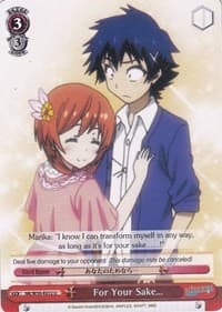For Your Sake... - NISEKOI -False Love- - Weiss Schwarz card