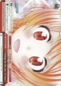 Feelings for the Last 10 Years - NISEKOI -False Love- - Weiss Schwarz card