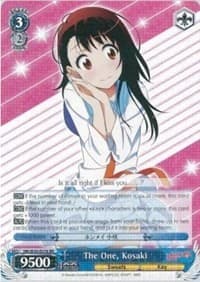 The One, Kosaki - NISEKOI -False Love- - Weiss Schwarz card