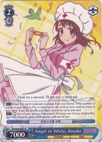 Angel in White, Kosaki - NISEKOI -False Love- - Weiss Schwarz card