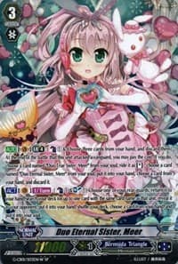 Duo Eternal Sister, Meer (W - SP) - G-CB01: Academy of Divas - Cardfight Vanguard card