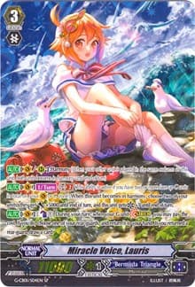 Miracle Voice, Lauris (SP) - G-CB01: Academy of Divas - Cardfight Vanguard card