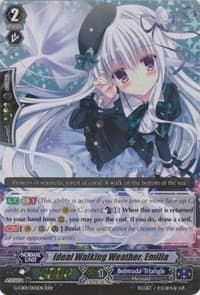 Ideal Walking Weather, Emilia - G-CB01: Academy of Divas - Cardfight Vanguard card