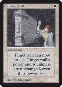 Animate Wall - Alpha Edition - Magic: The Gathering card