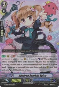 Admired Sparkle, Spica - G-CB01: Academy of Divas - Cardfight Vanguard card