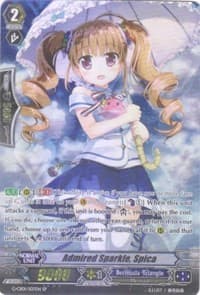 Admired Sparkle, Spica (SP) - G-CB01: Academy of Divas - Cardfight Vanguard card