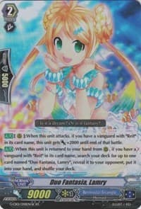 Duo Fantasia, Lamry (W) - G-CB01: Academy of Divas - Cardfight Vanguard card
