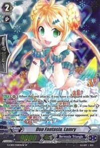 Duo Fantasia, Lamry (W - SP) - G-CB01: Academy of Divas - Cardfight Vanguard card